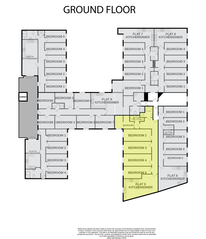 Flat 5, Shoe & Boot Factory, Flat 5, Shoe & Boot Factory, Leicester floorplan