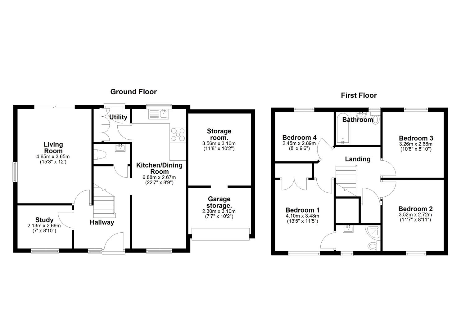 22, Portland Rise, Corsham floorplan