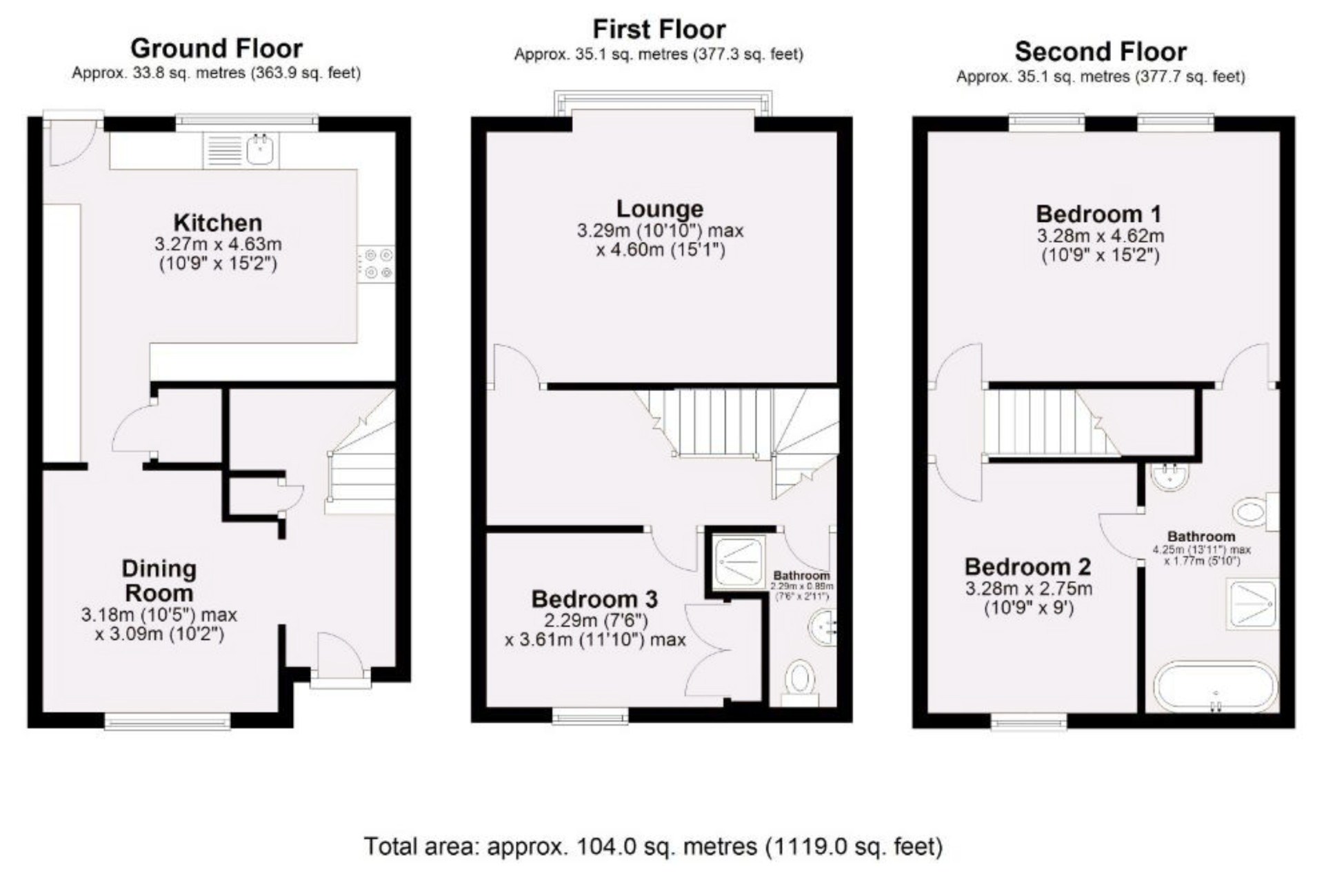 4, Ferrars Court, Huntingdon floorplan