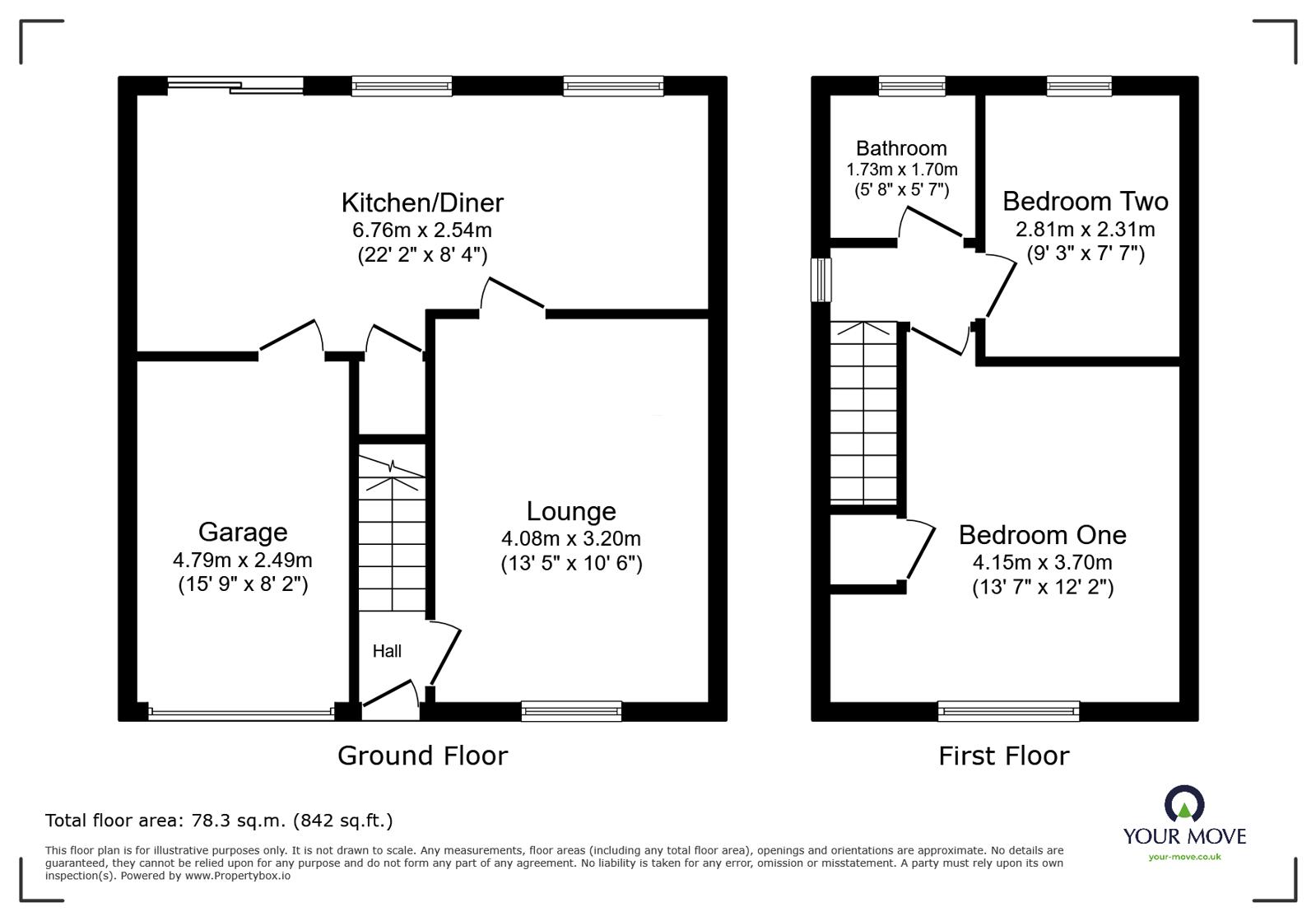 26, Coulter Grove, Wolverhampton floorplan