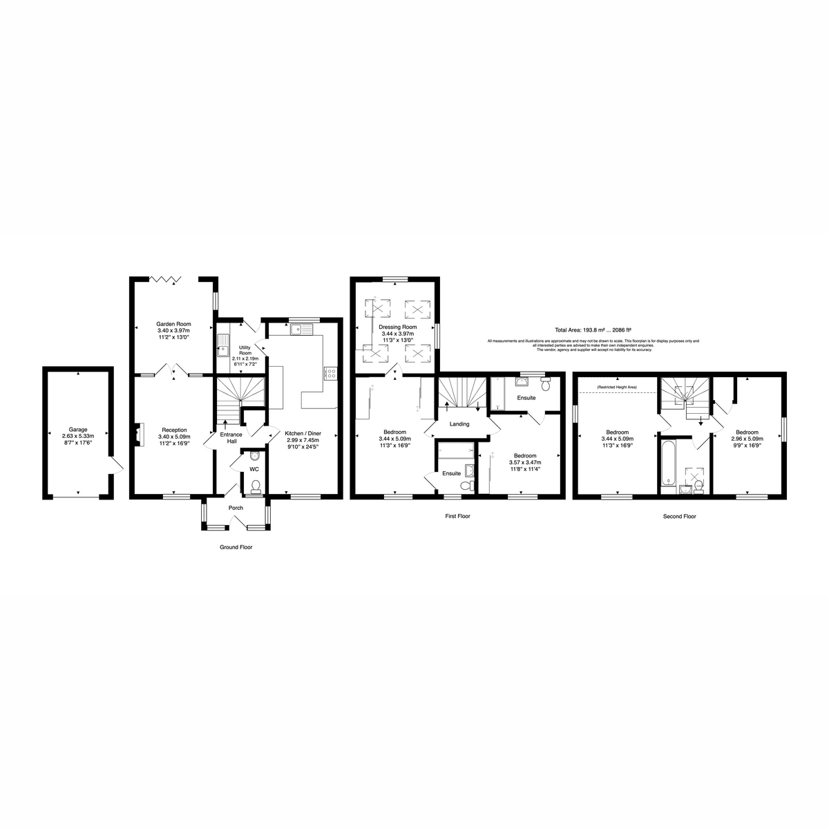 19, Hastings Meadow Close, Kirby Muxloe floorplan