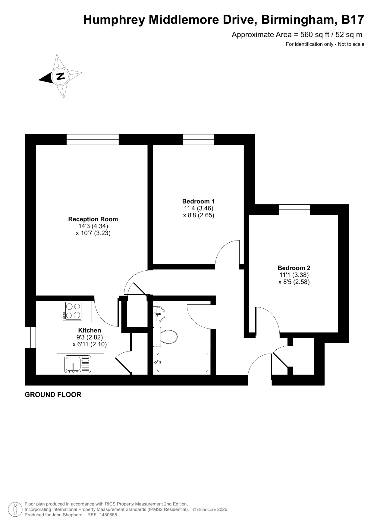 29, Humphrey Middlemore Drive, West Midlands floorplan