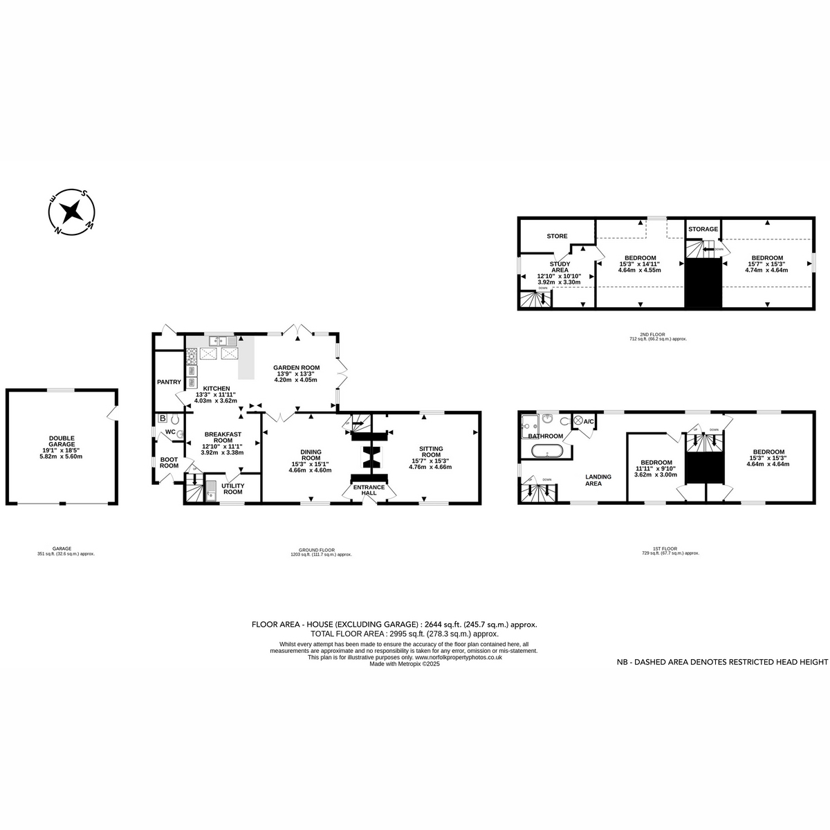 Redhouse Farm, The Street, Norwich floorplan
