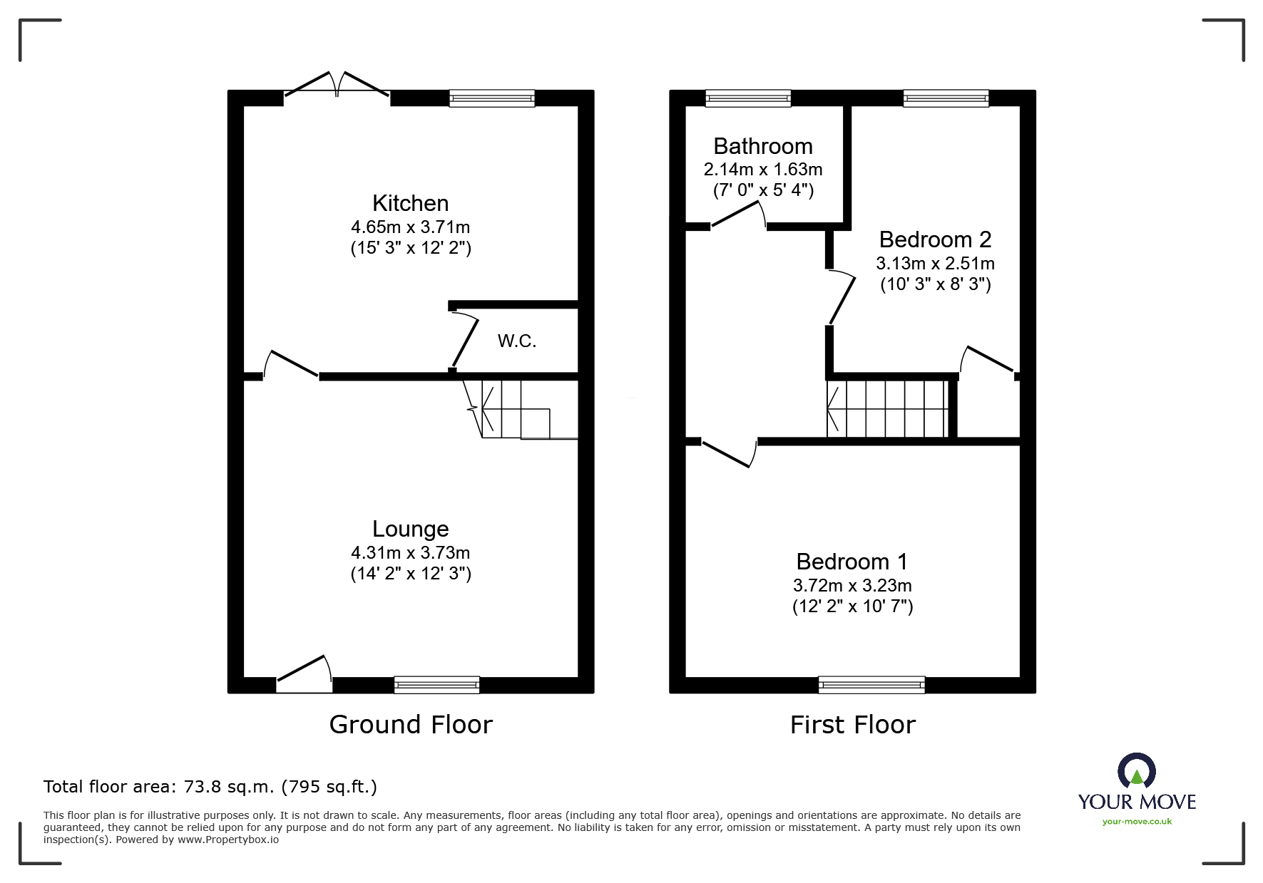Blakeholme Court, Staffordshire floorplan