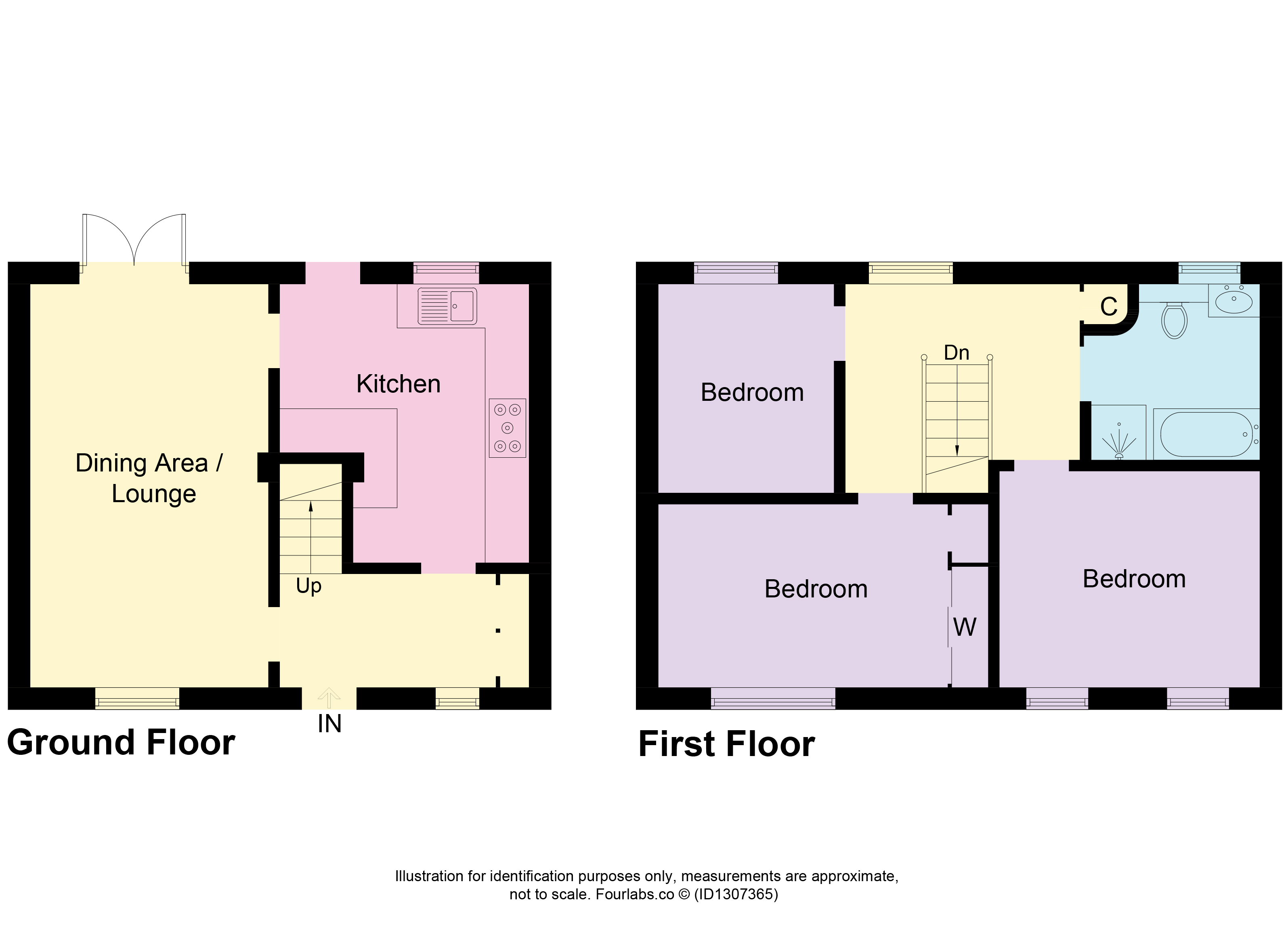 74, Charles Avenue, Arbroath floorplan