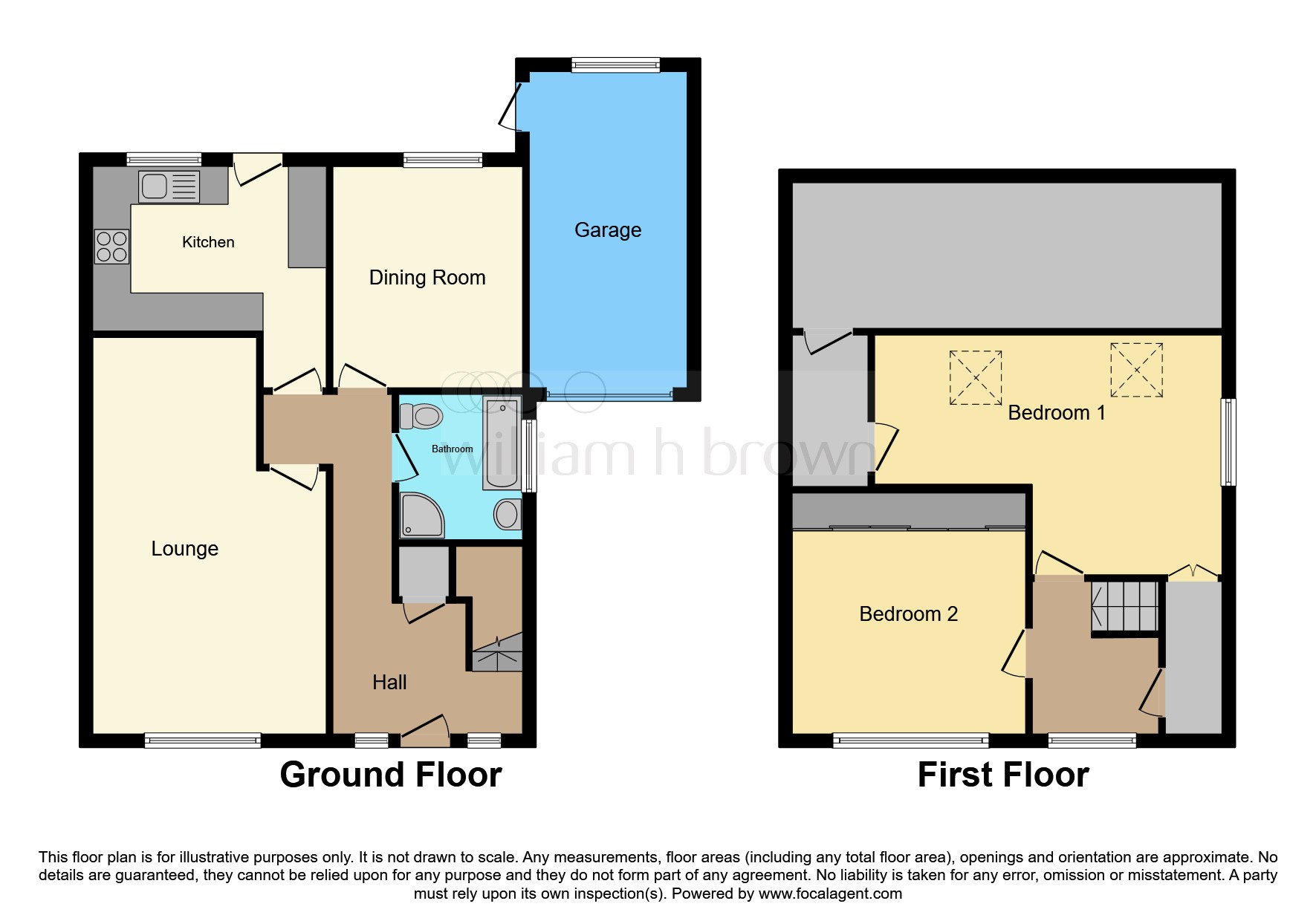 11, Southlands Drive, Huddersfield floorplan