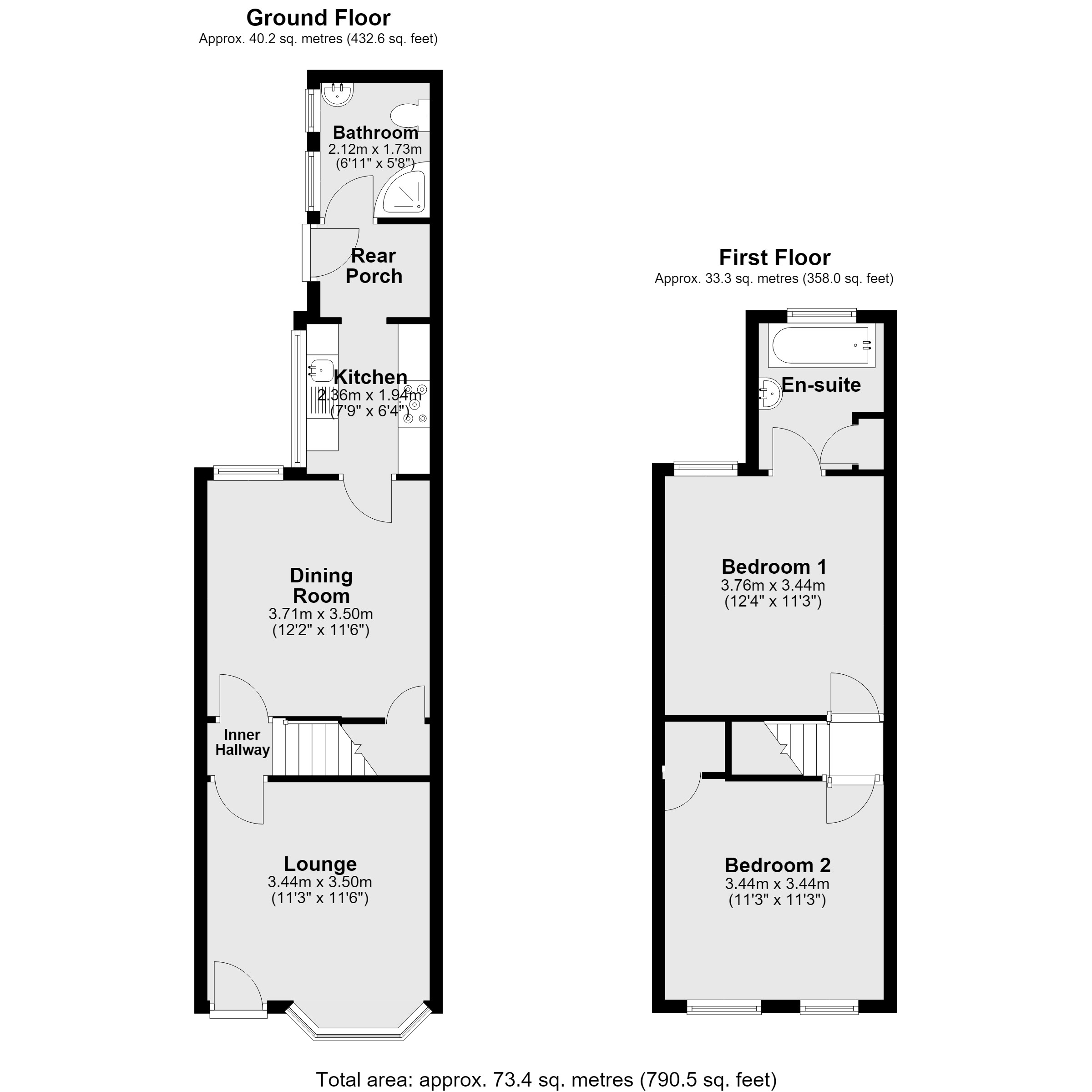 10, Foss Bank, Lincoln floorplan