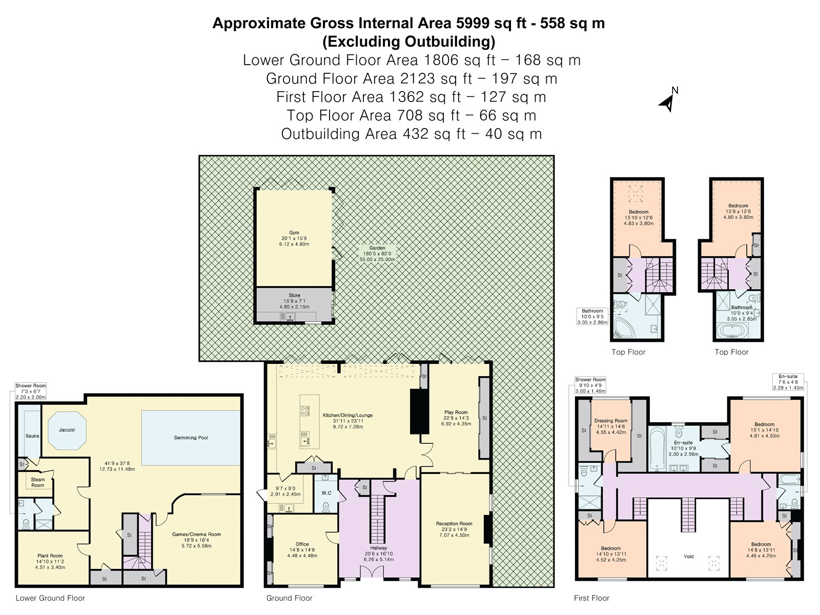 Oak End,, Barnet Road, Barnet floorplan