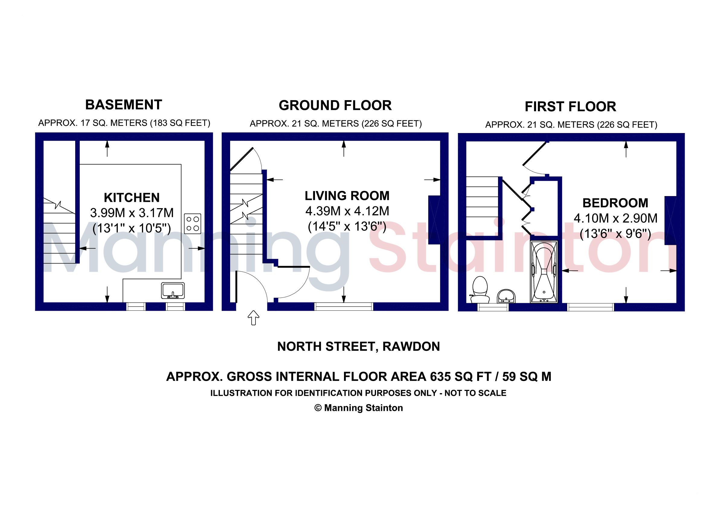 24, North Street, Leeds floorplan