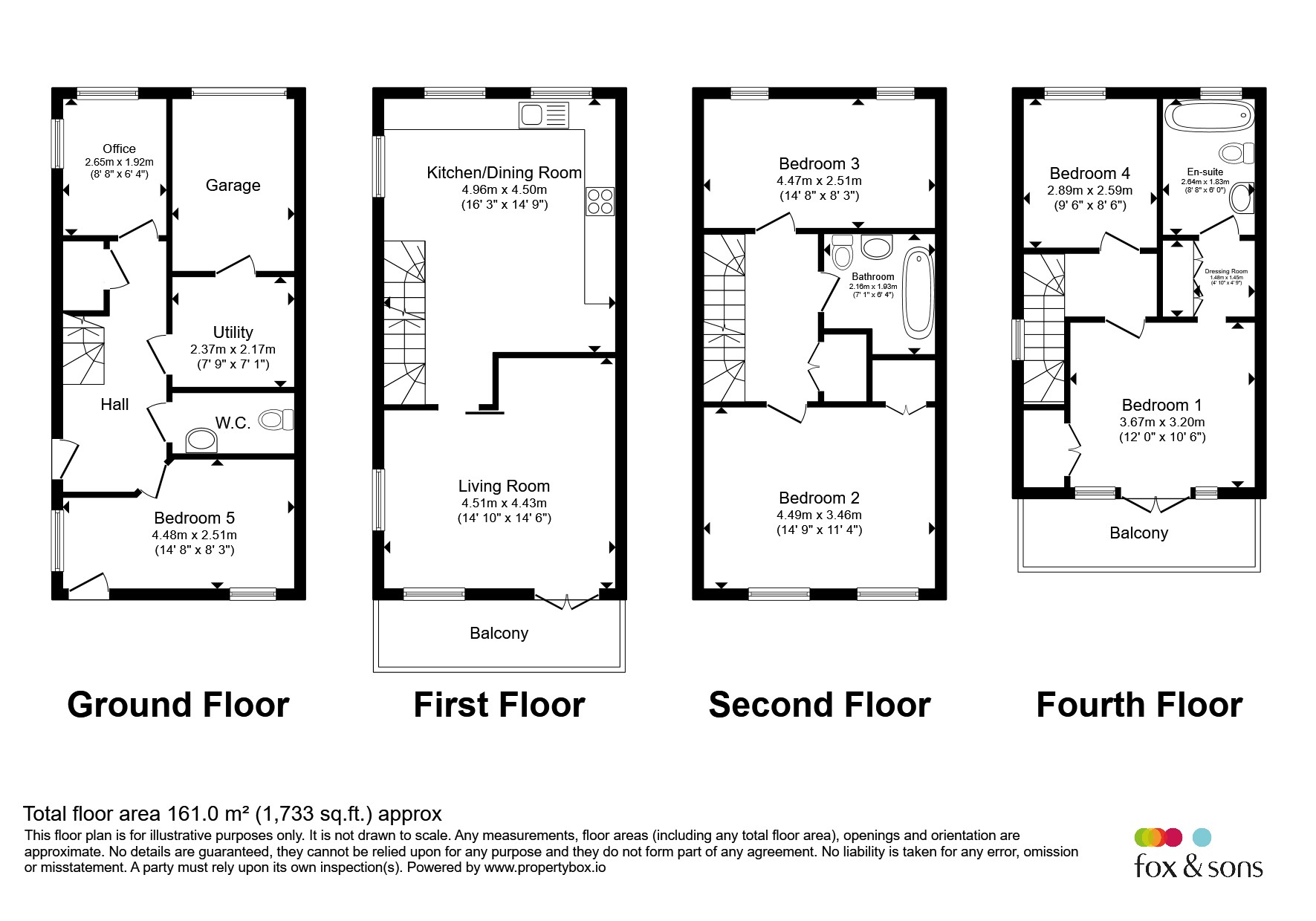 95, Dominica Court, Eastbourne floorplan