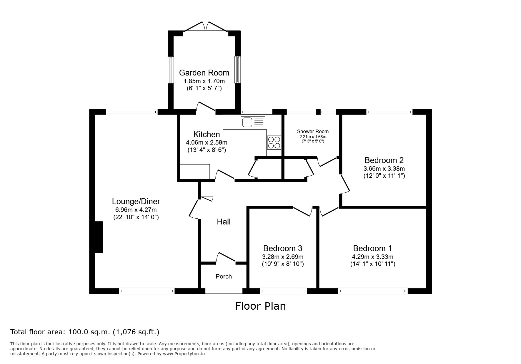 3, De Ligne Drive, Grantham floorplan