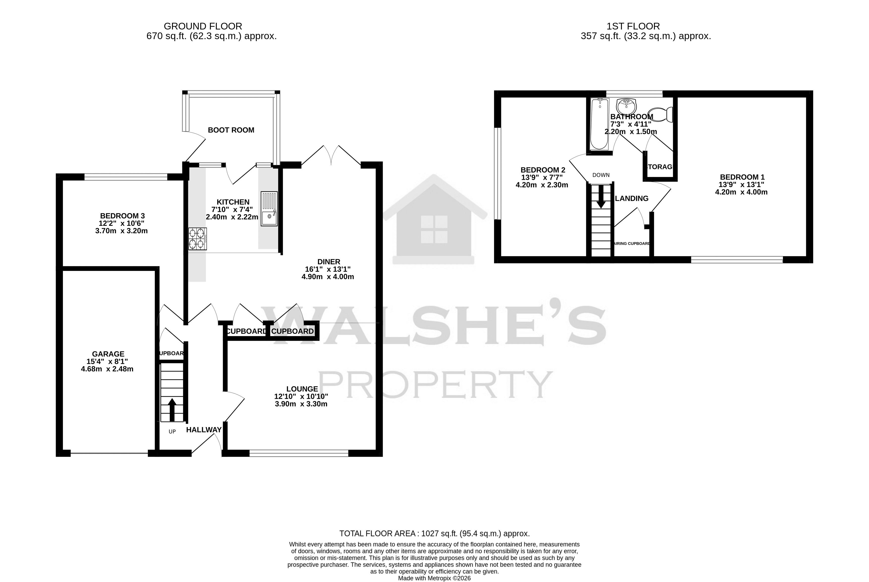1, Darwin Street, Gainsborough floorplan