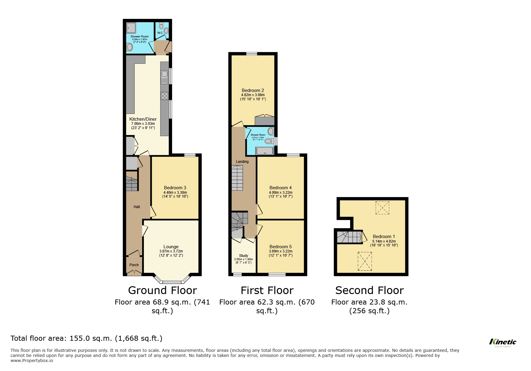 44, Richmond Road, Lincoln floorplan