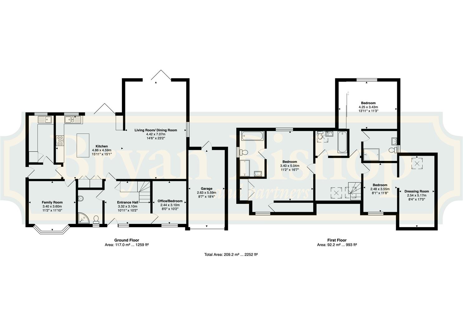 23, Mardley Avenue, Welwyn floorplan