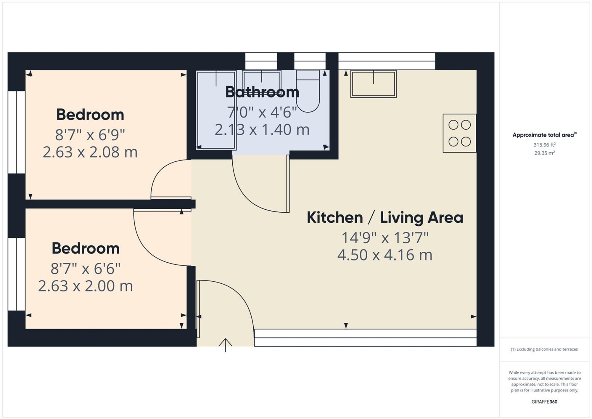 106, Overstrand Road, Cromer floorplan
