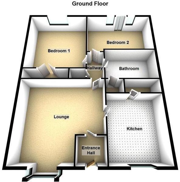 32, Sourton Place, Daventry floorplan