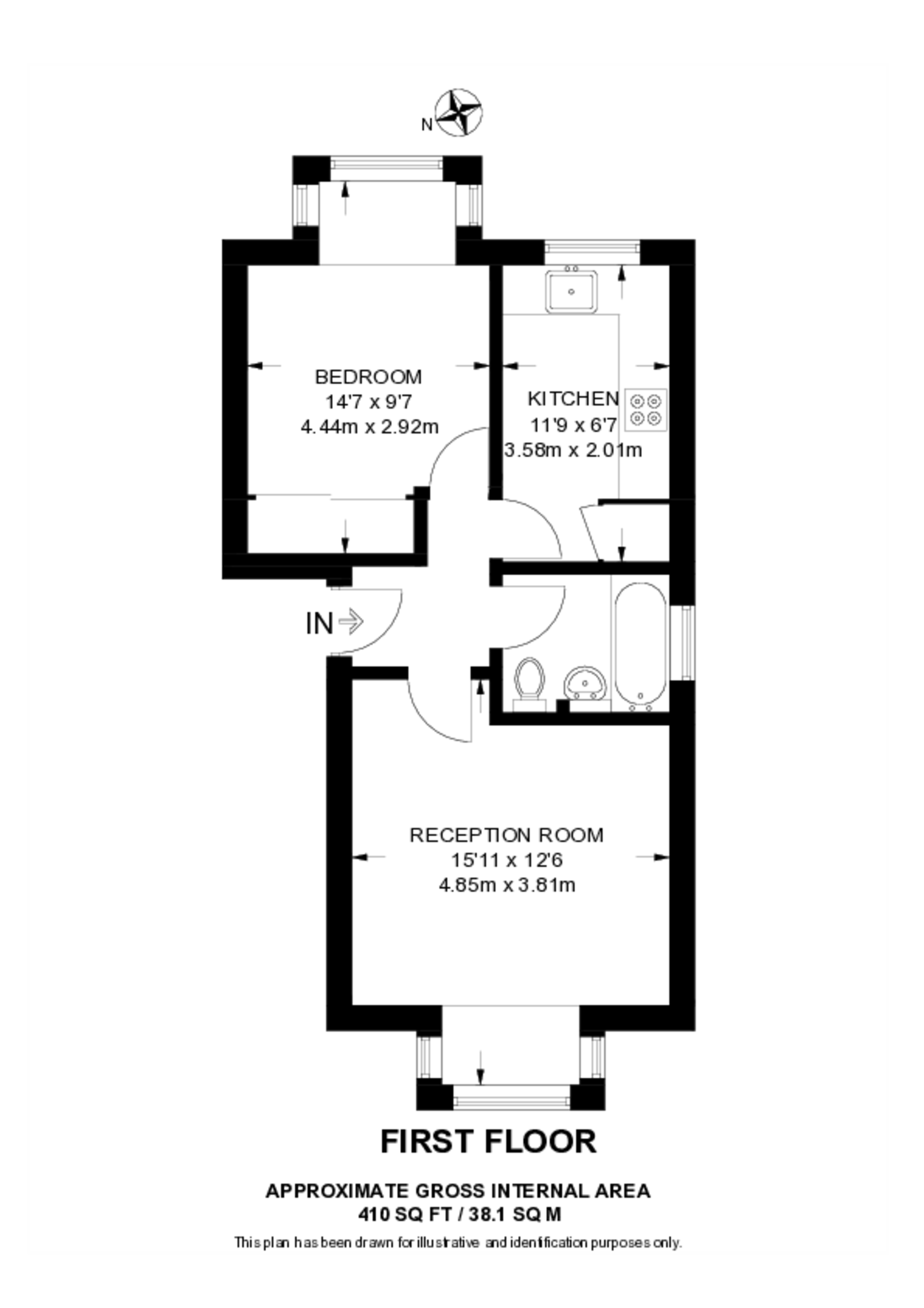 Ruckholt Road, Leyton floorplan
