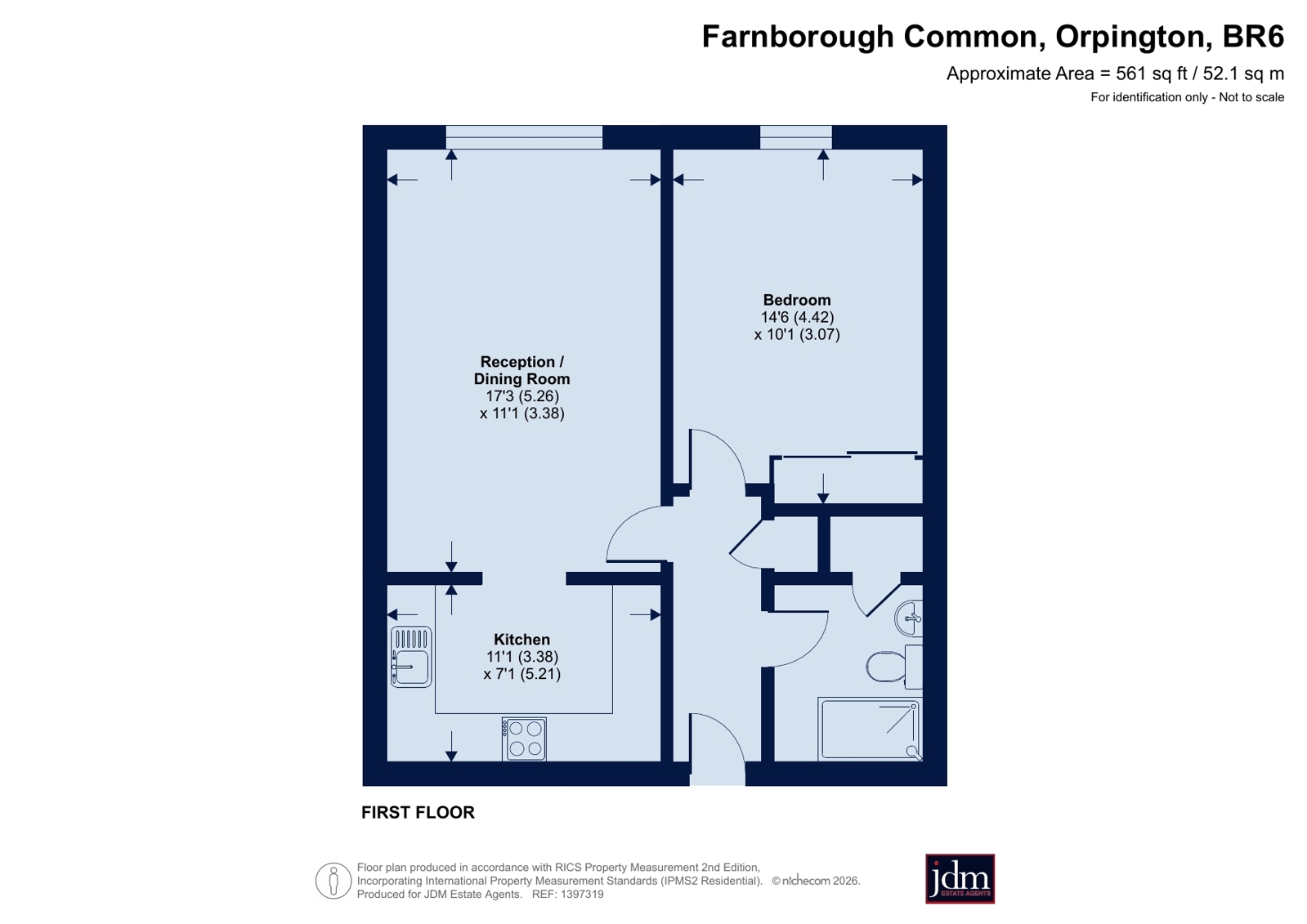 24 Summerlands Lodge,, Farnborough Common, Orpington floorplan
