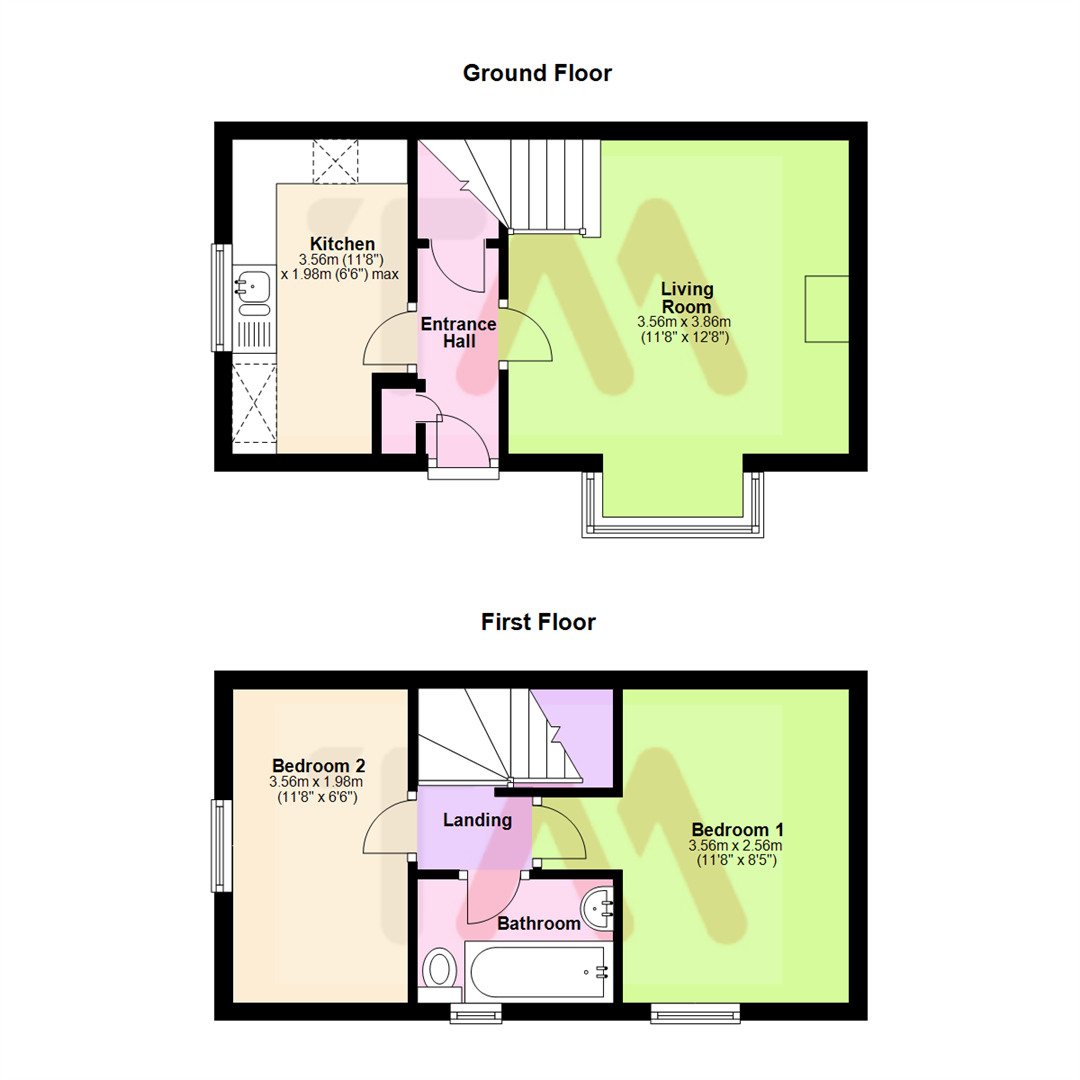 2 Bedrooms Detached house for sale in Hawesmere Close, Biggleswade SG18