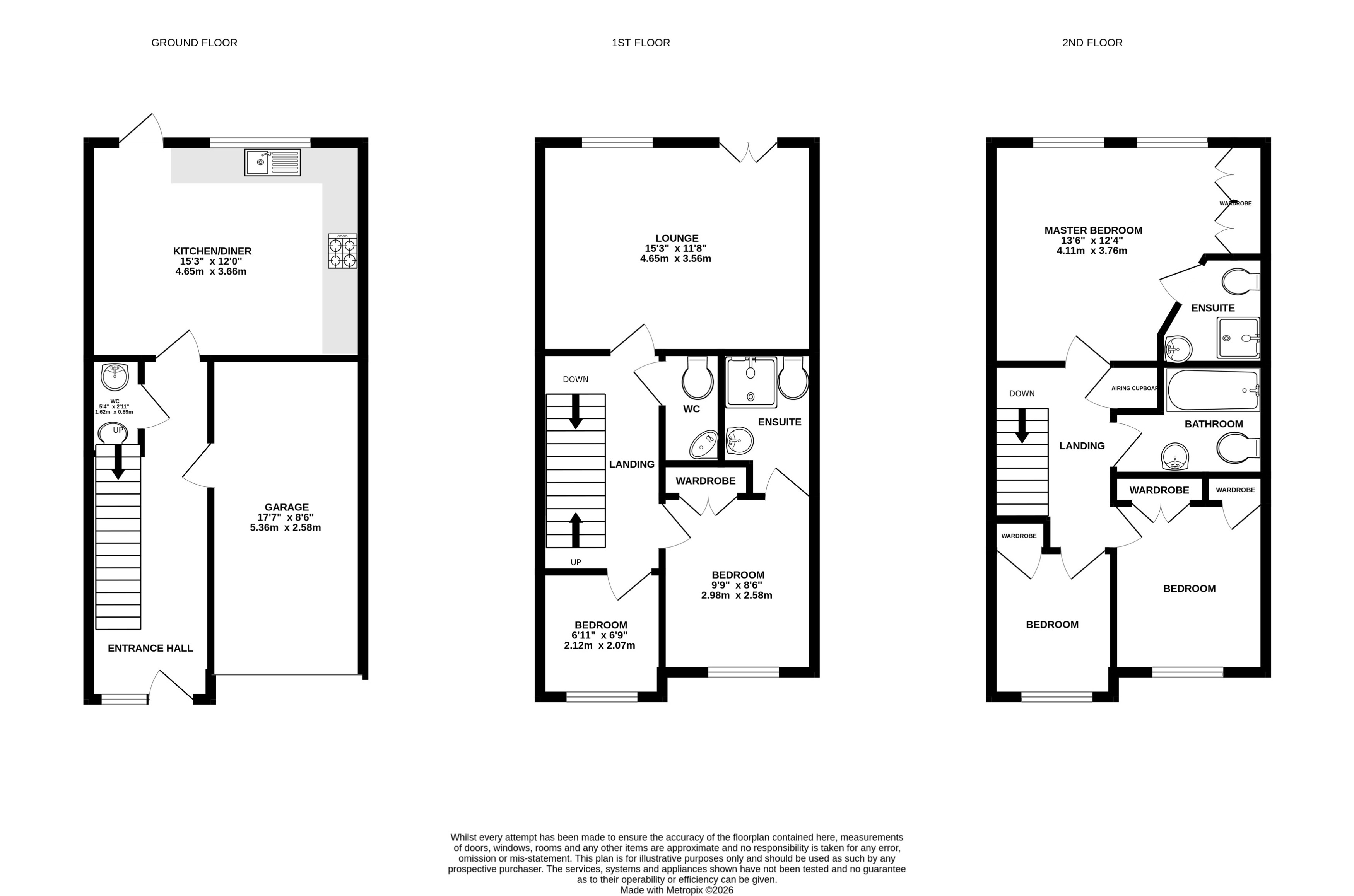 14, Cintra Close, Reading floorplan