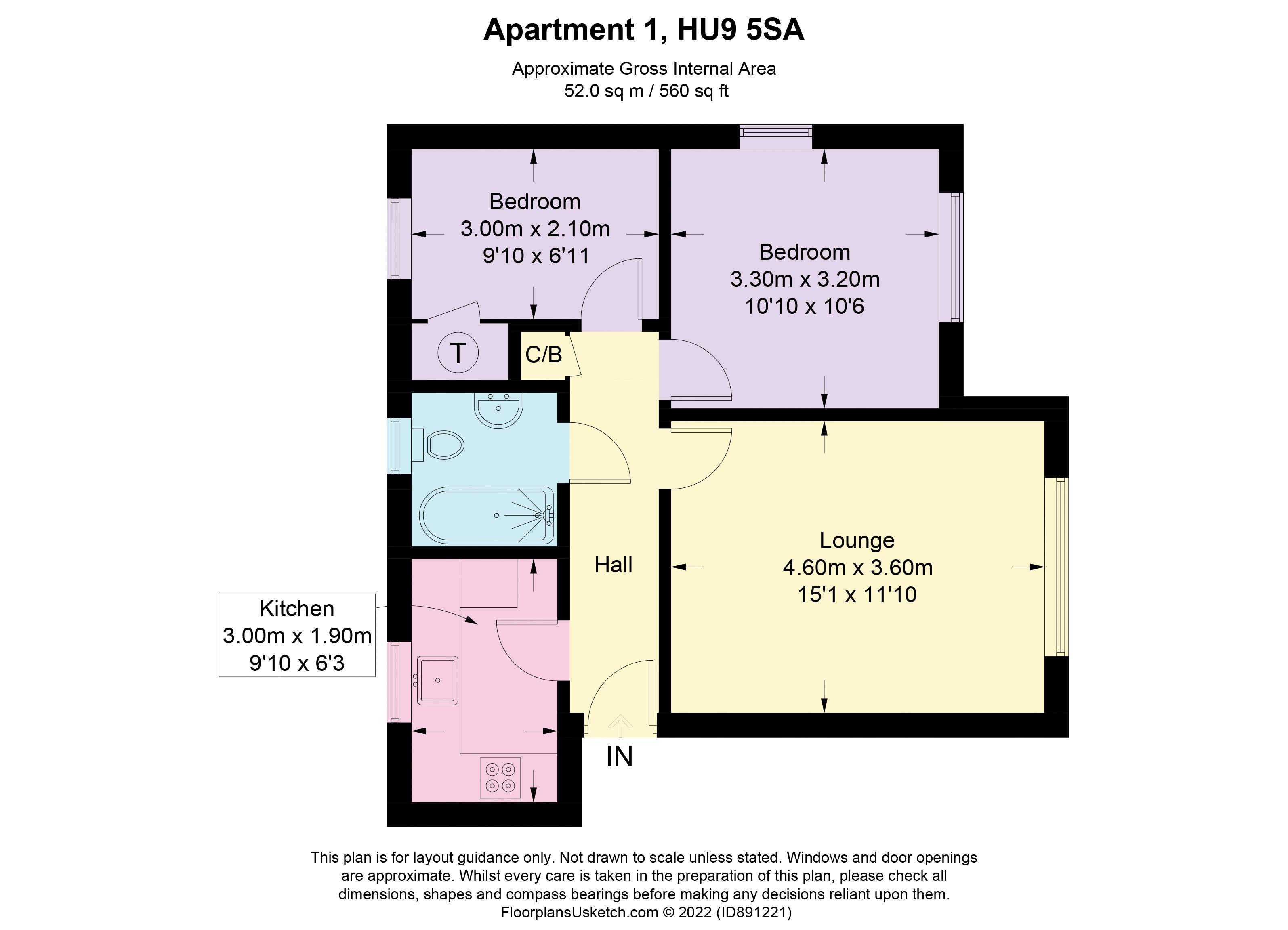 Marfleet Avenue, Hull HU9, 2 bedroom flat for sale 62269981