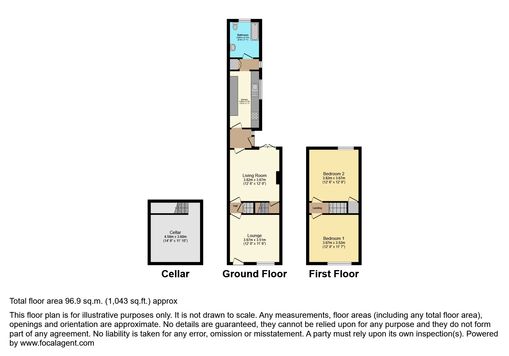 69, Balds Lane, Stourbridge floorplan