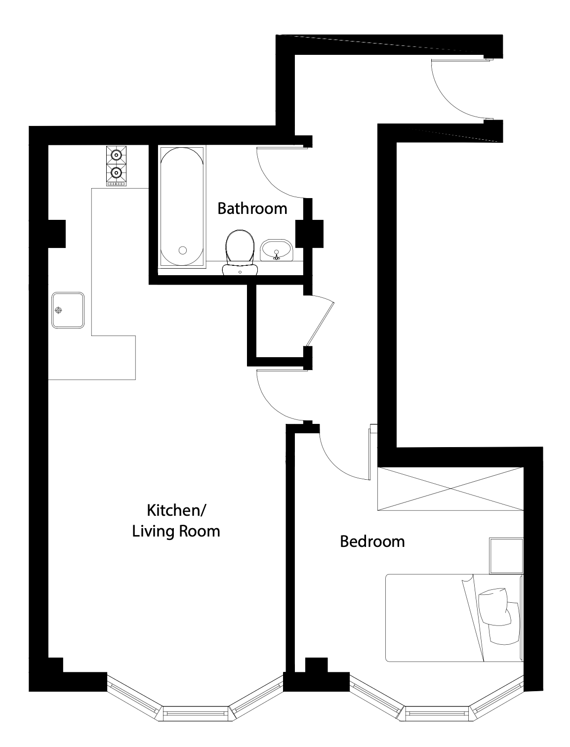 Flat 6, Bridge Street, Leatherhead, Surrey, KT22 8FQ, Leatherhead floorplan