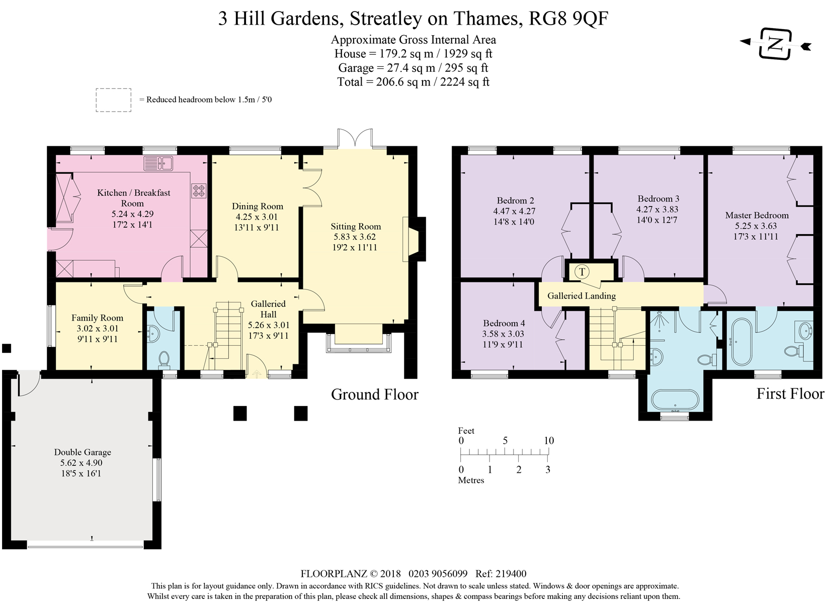 4 Bedrooms Detached house for sale in 3 Hill Gardens, Streatley On Thames RG8