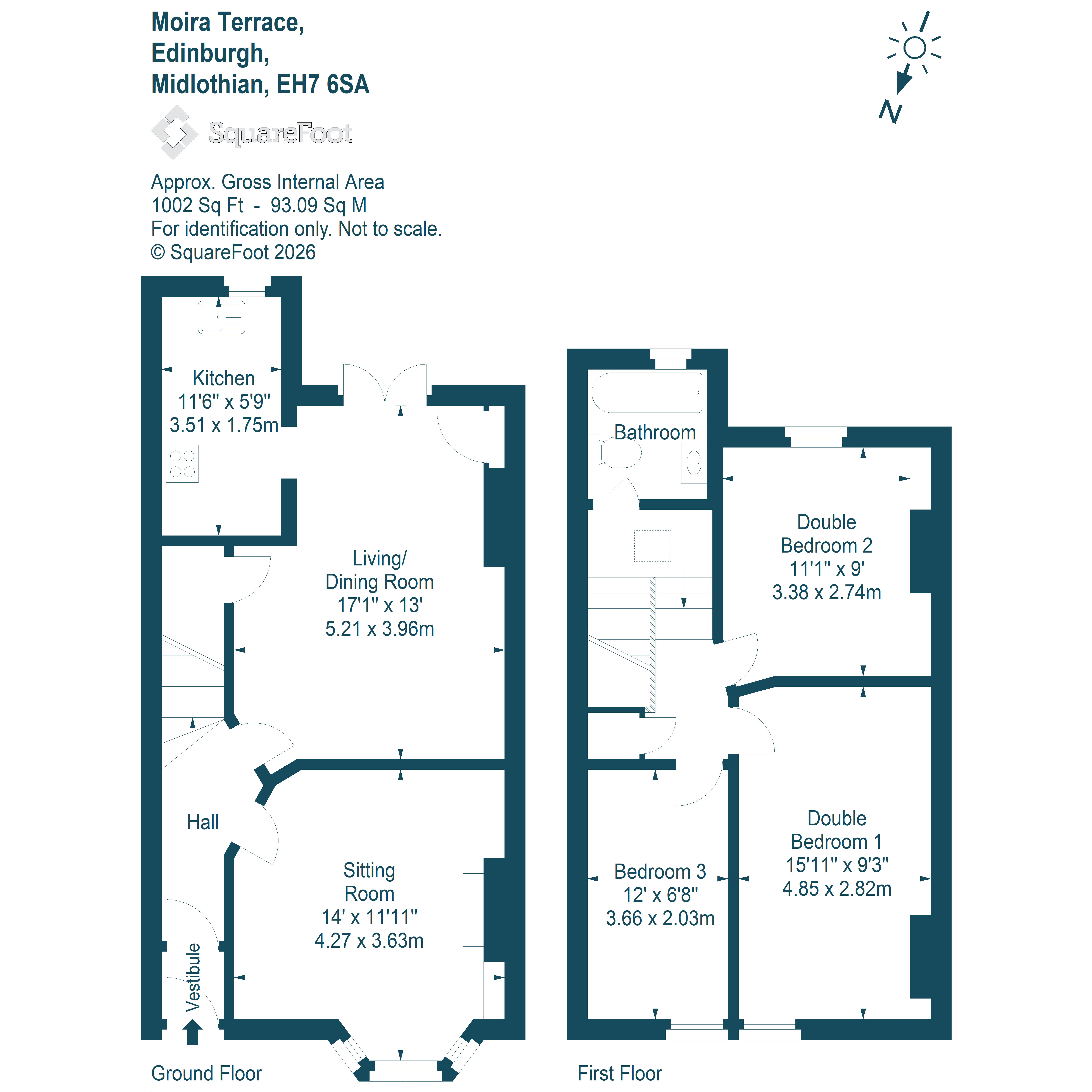 80, Moira Terrace, Edinburgh floorplan