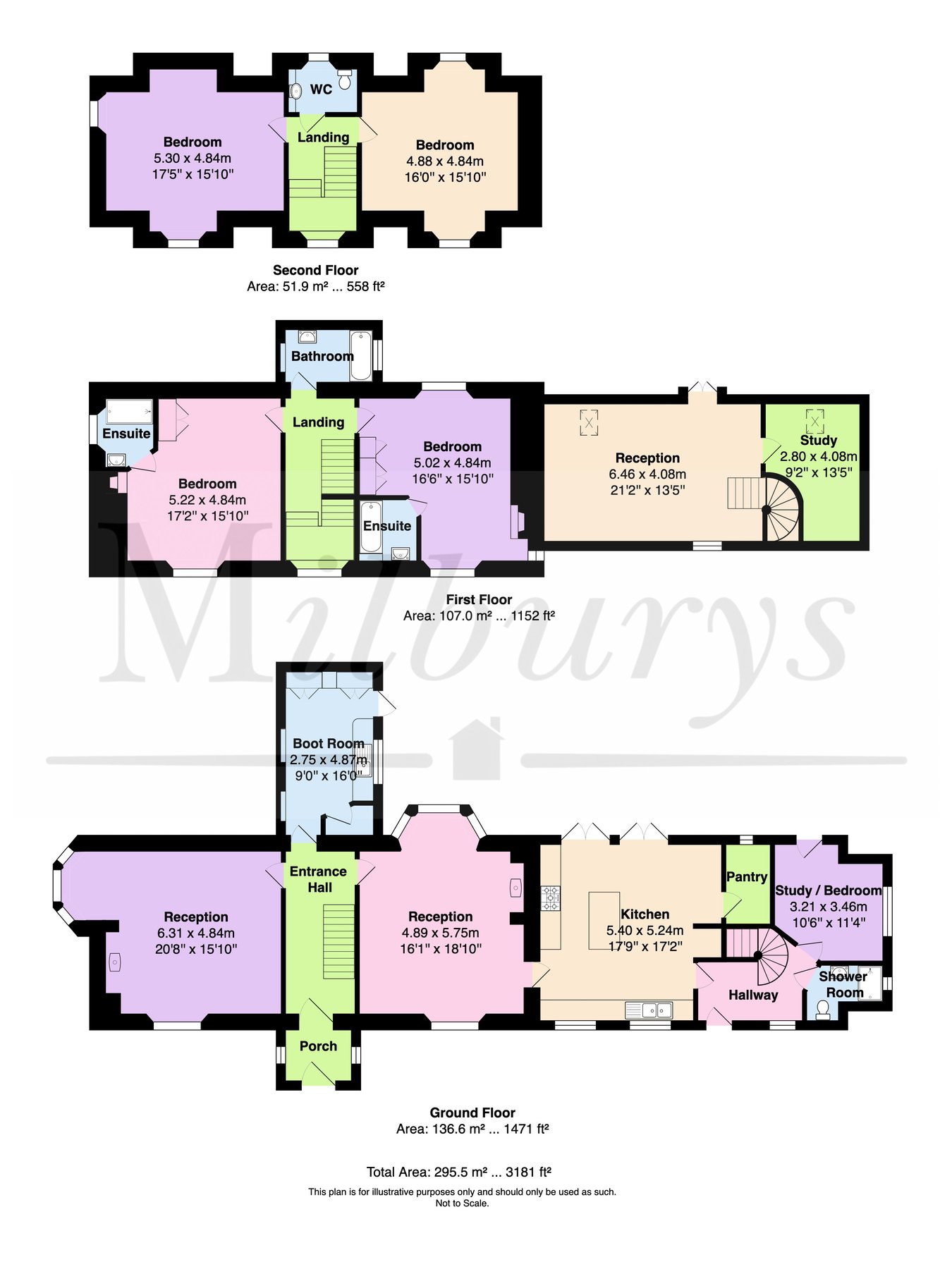 The Gables, Badminton Road, Old Sodbury floorplan