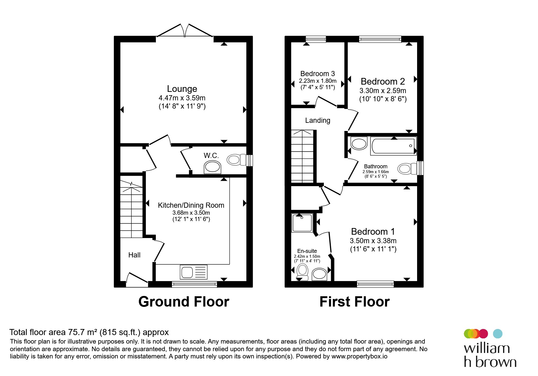 86, School Street, ROTHERHAM floorplan