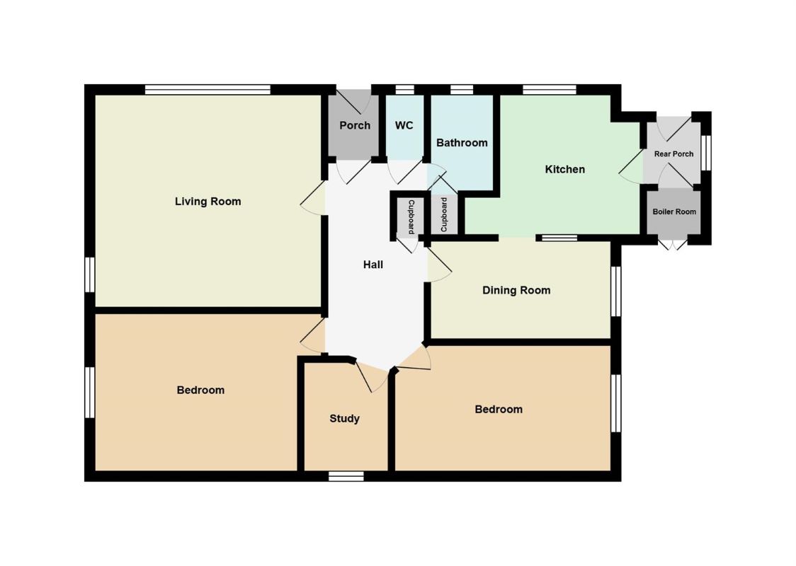 Hendre Fawr, Hendre road, Conwy floorplan