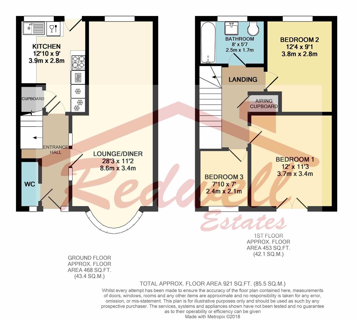 3 Bedrooms Semi-detached house to rent in Wineham Way, Bexhill-On-Sea TN40