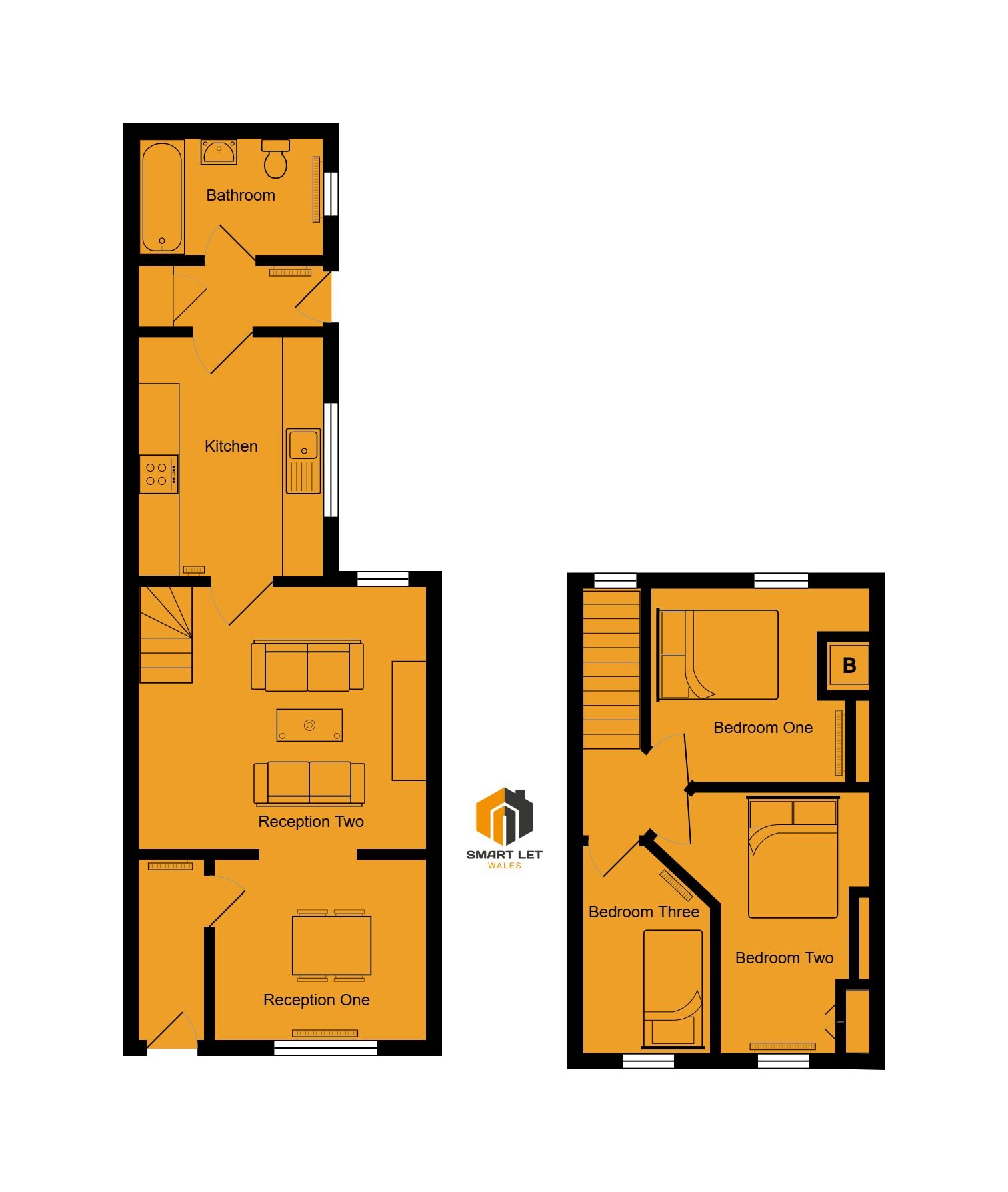 62 Caefelin Street, Abertillery floorplan