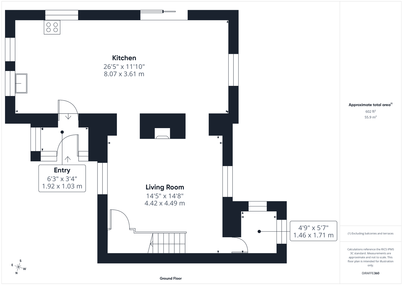 Stone Cottages,3, Whitby floorplan