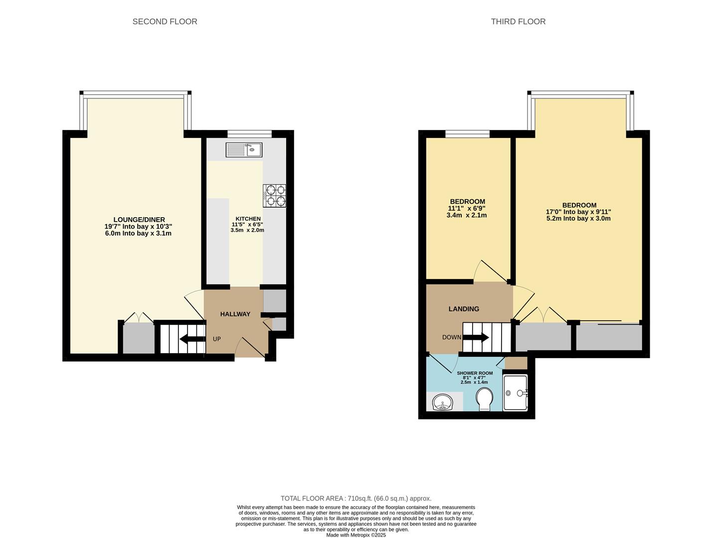 9, Heath Court, Wanstead floorplan