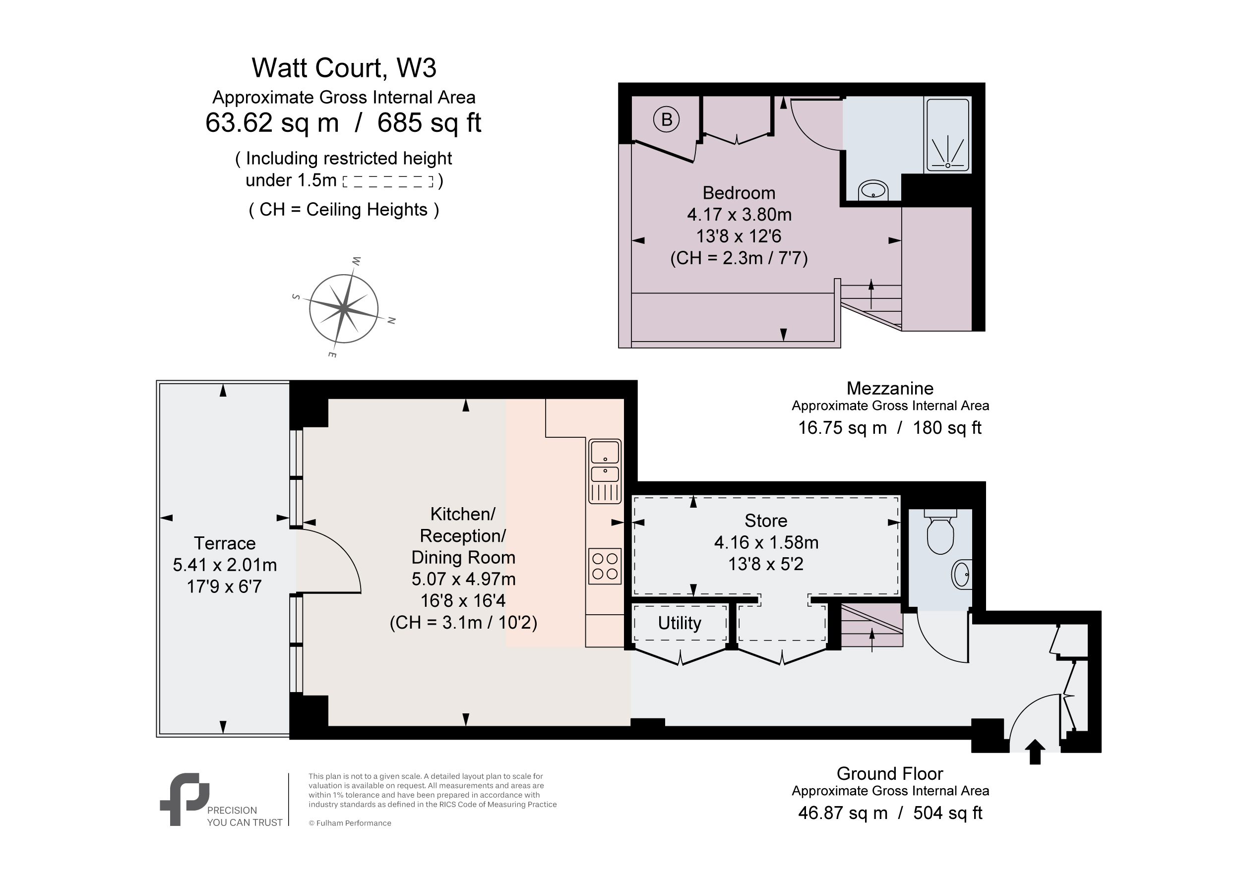 Multi Way, London floorplan
