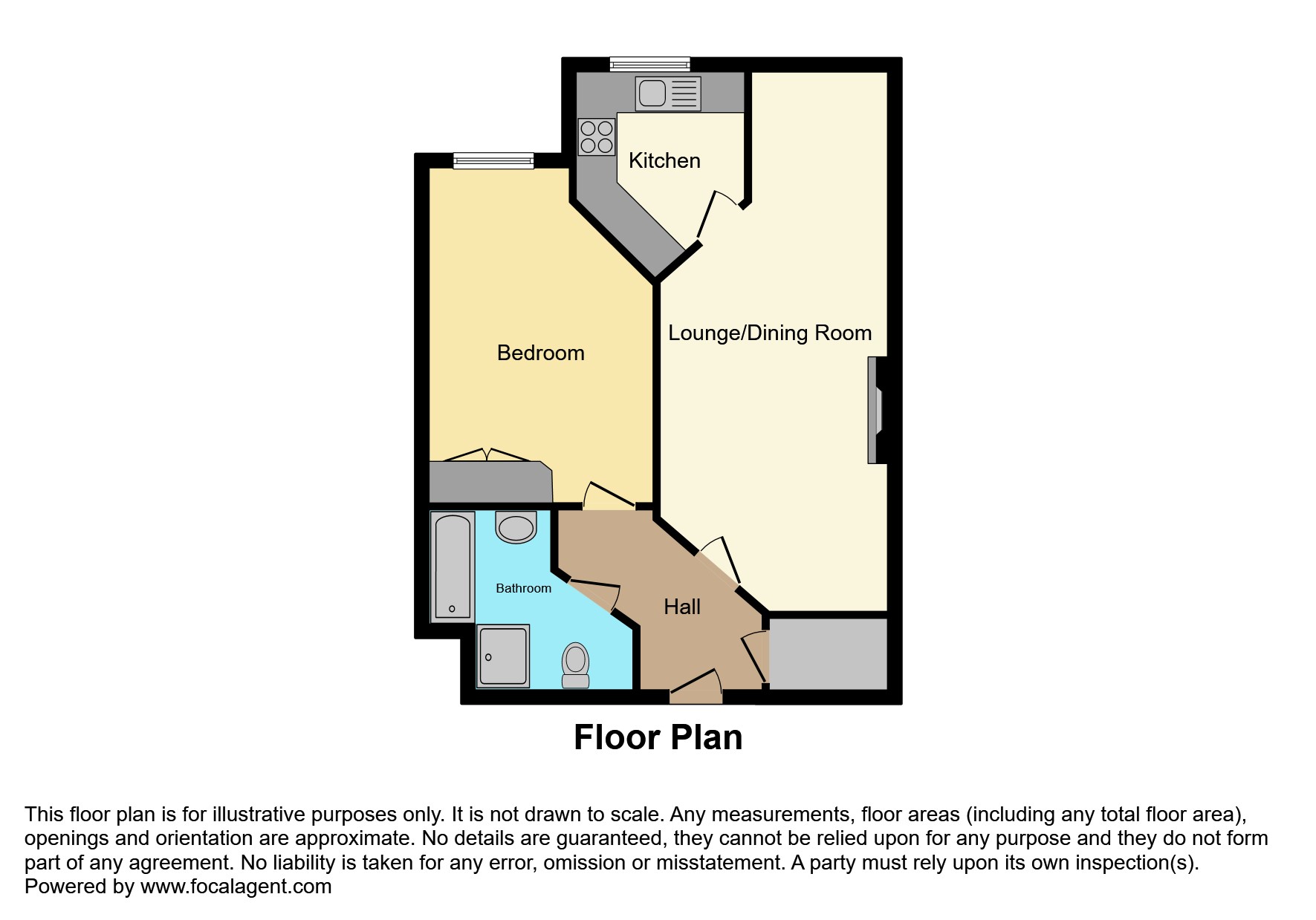 63, Aire Valley Court, Bingley floorplan