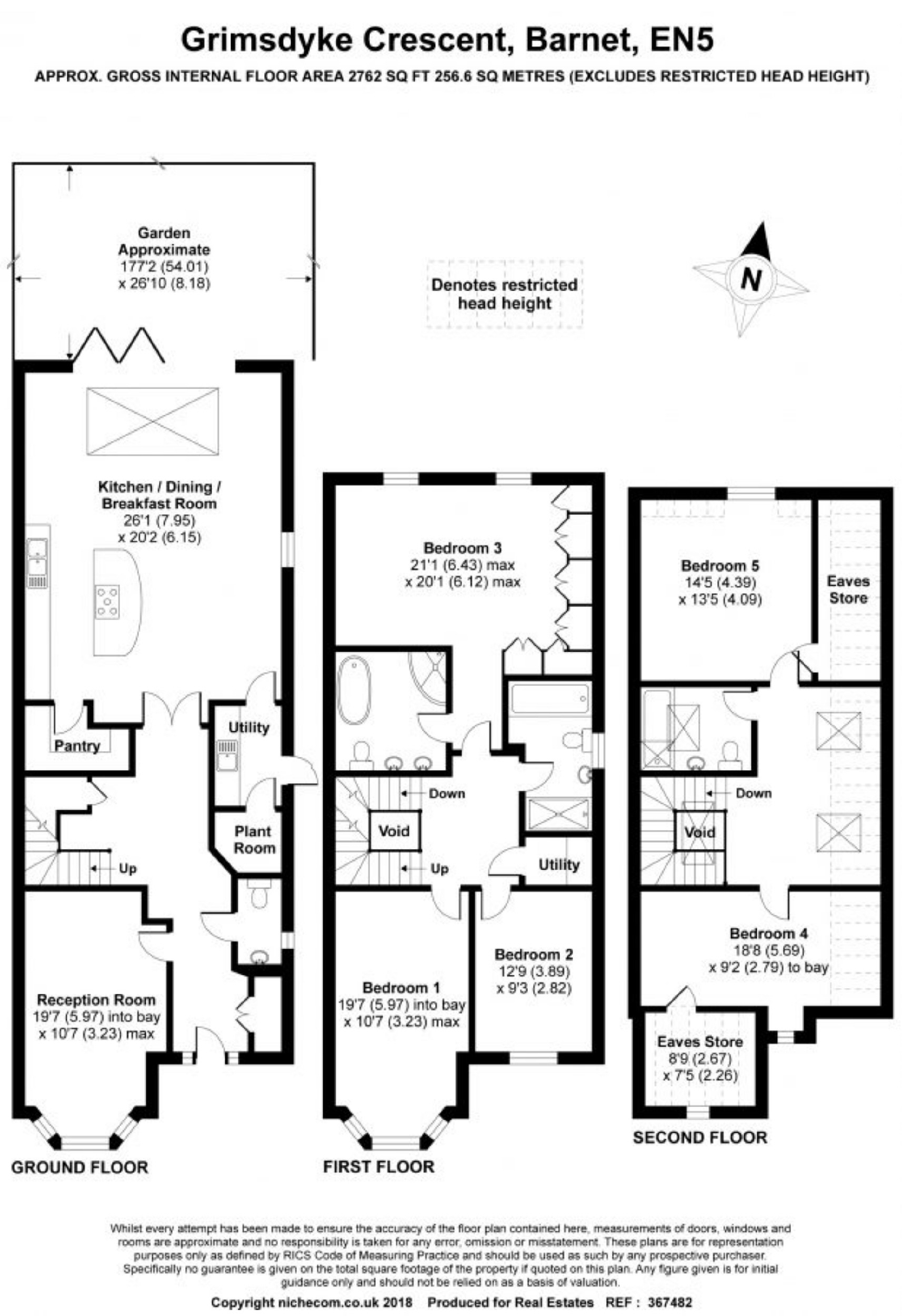 5 Bedrooms Semi-detached house for sale in Grimsdyke Crescent, Arkley, Hertfordshire EN5
