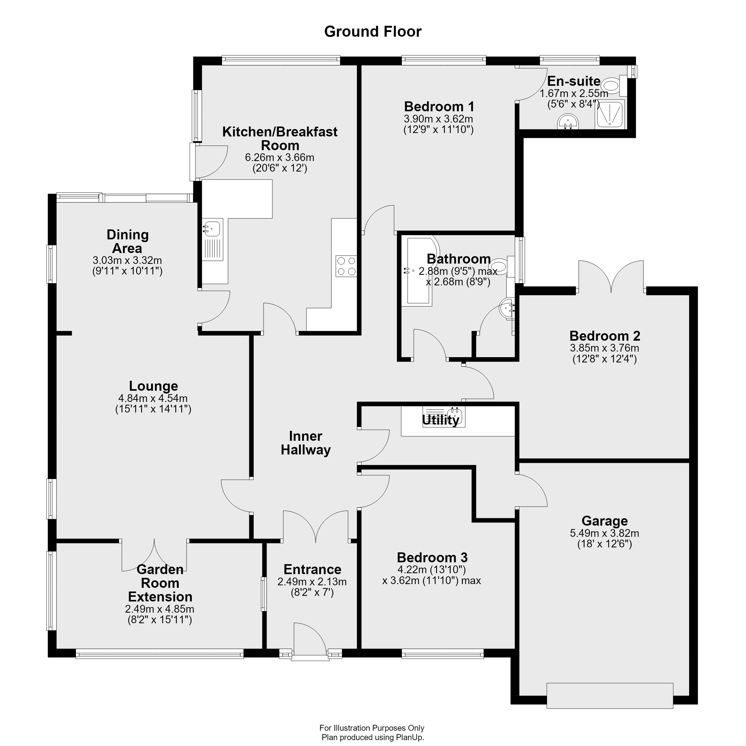 Pelham Lane, Lincoln floorplan