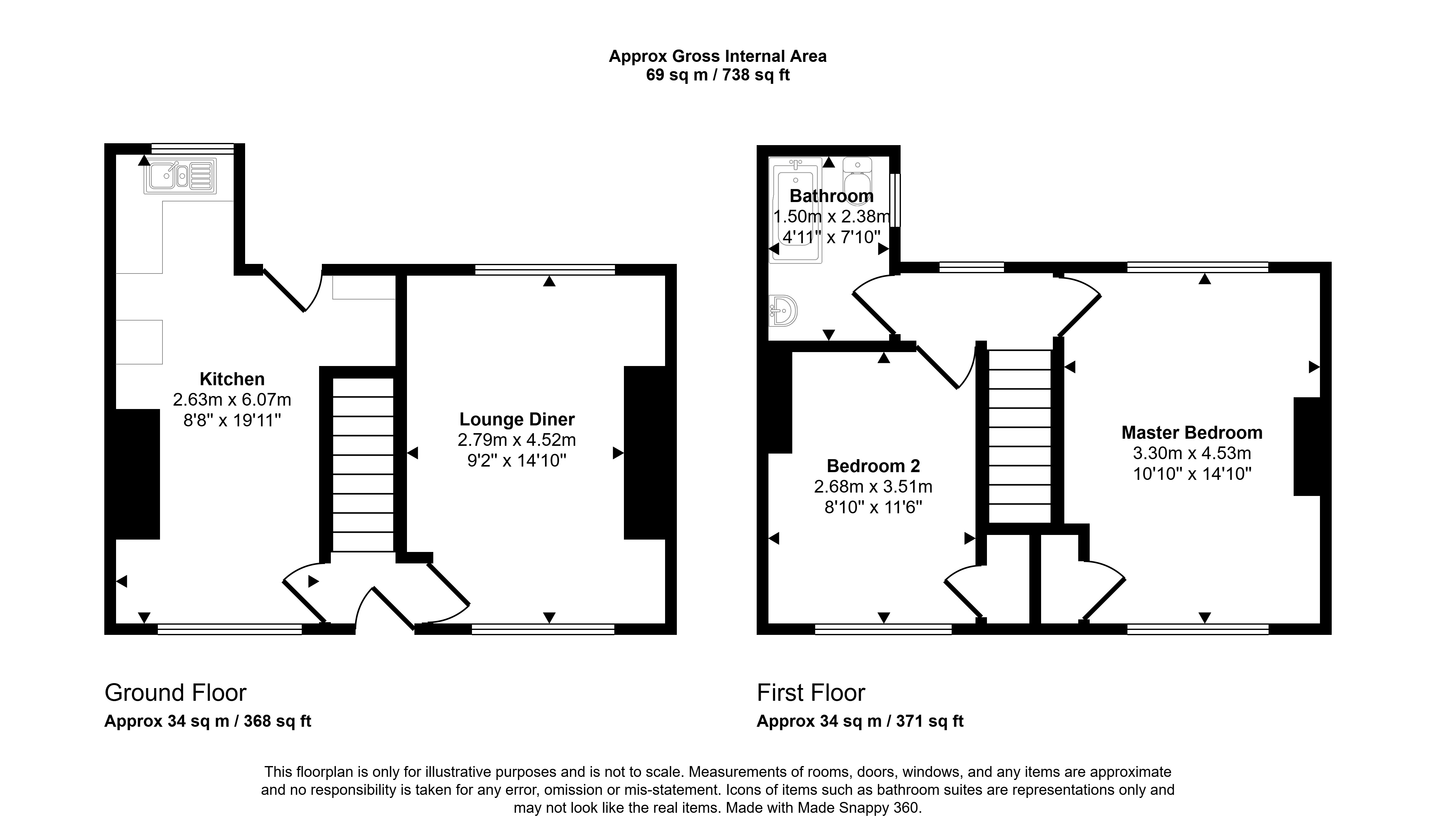51, Tweed Terrace, Stanley floorplan