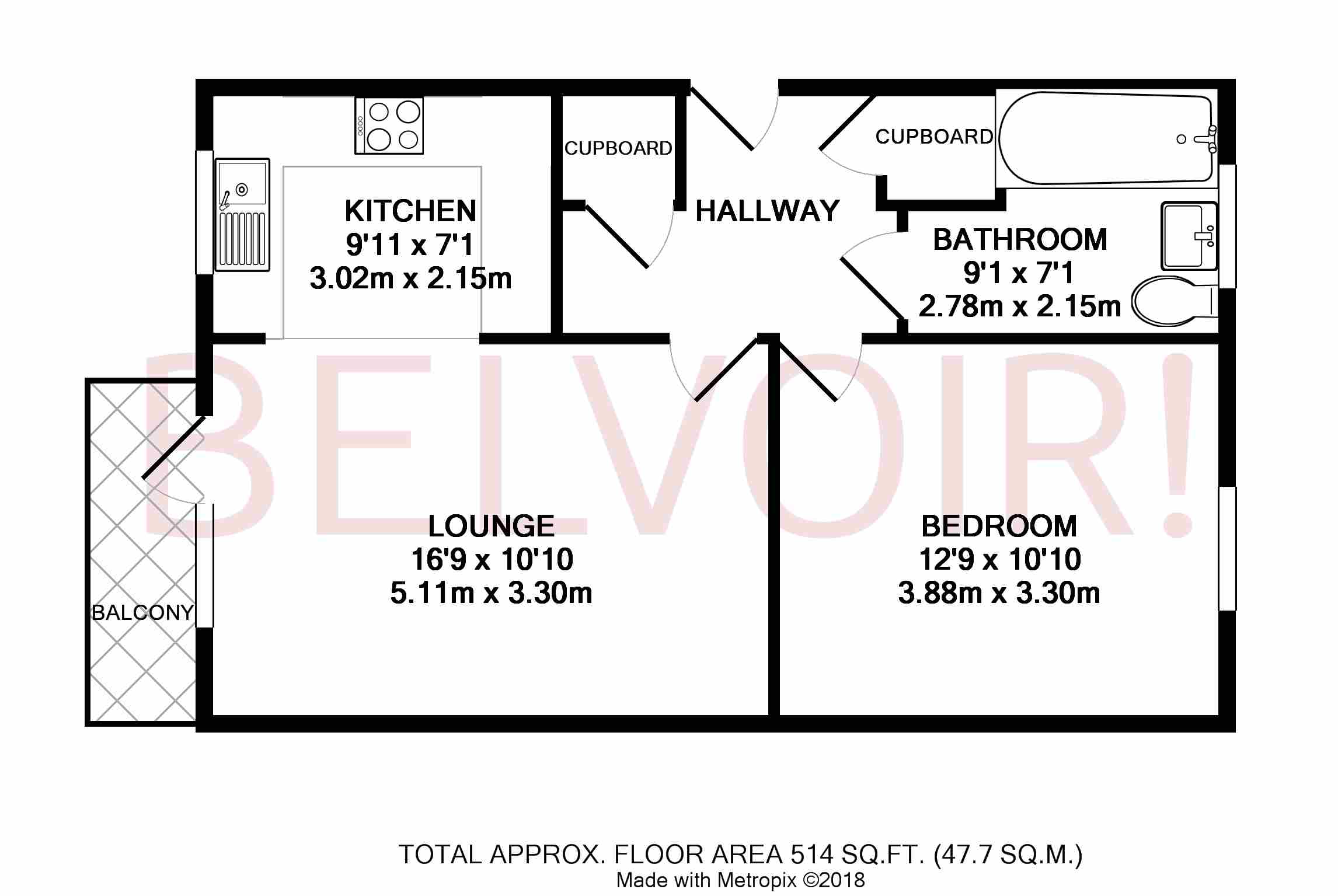 Oakridge Road, Basingstoke floorplan