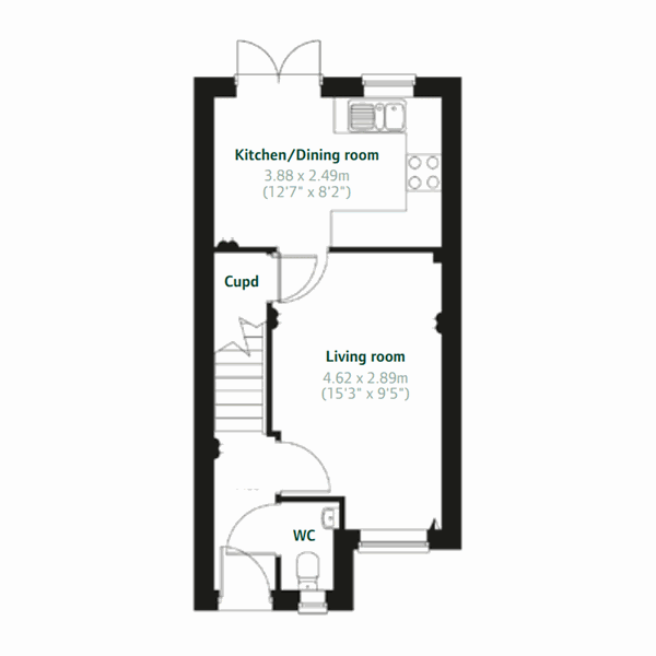 4, Hickson Avenue, Northampton floorplan