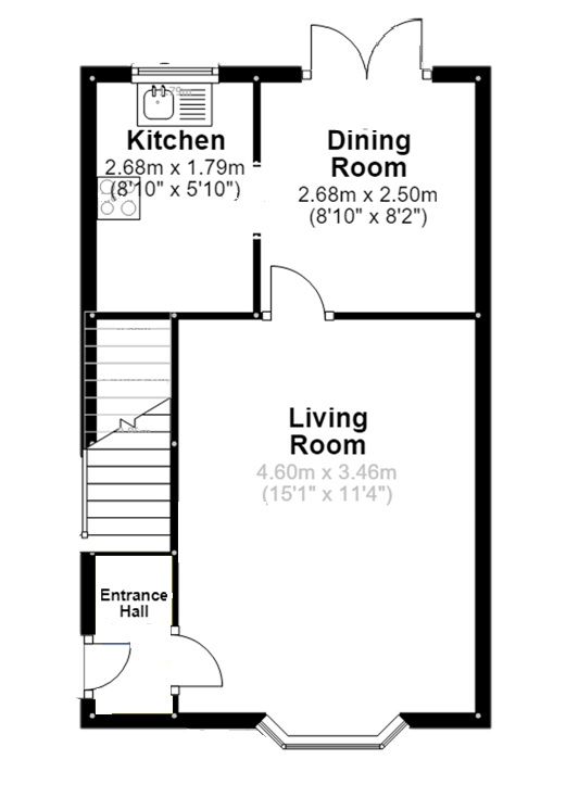 22, Goodwood Close, Burton-on-trent floorplan