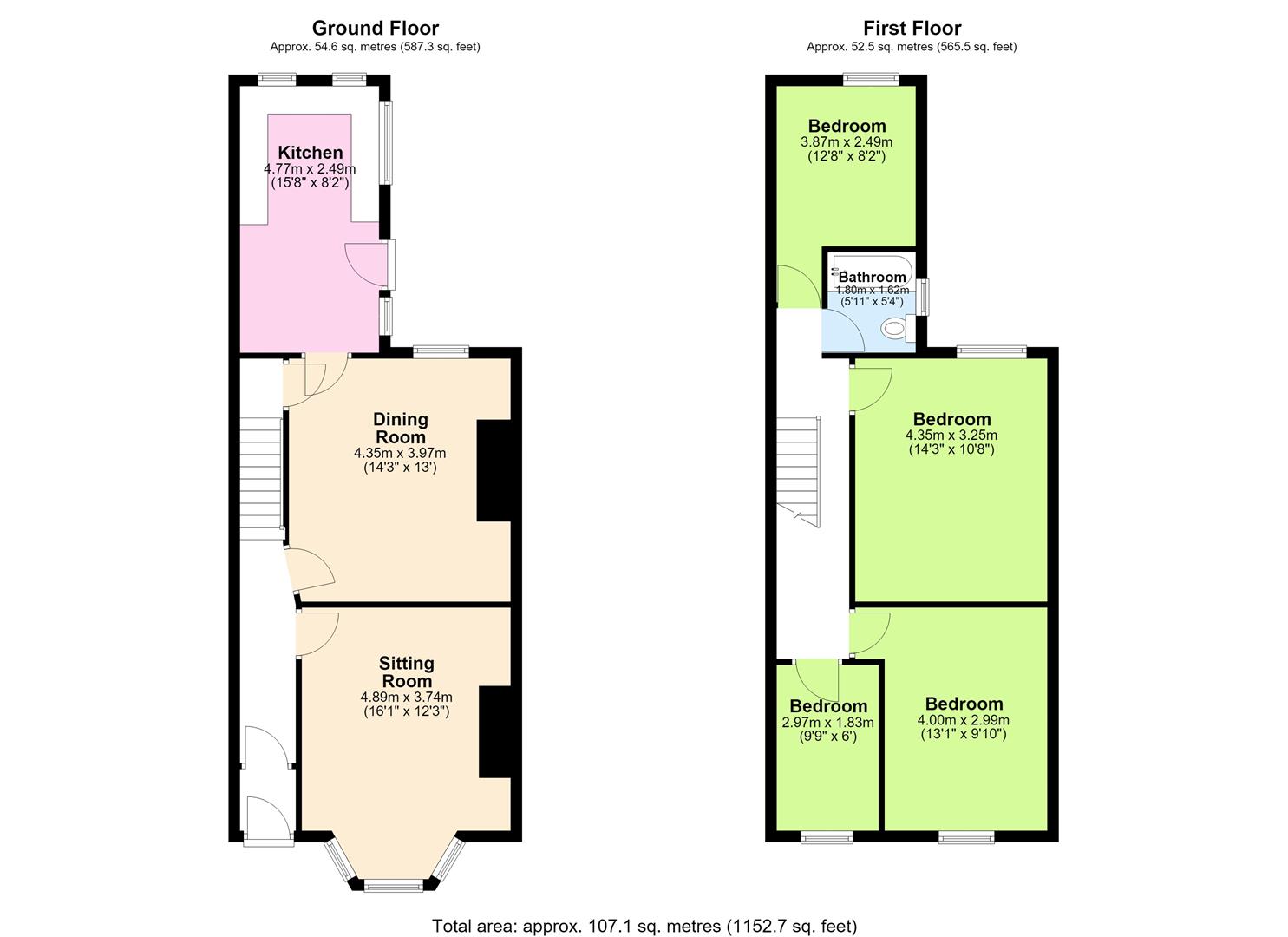 267, Tyldesley Road, Manchester floorplan