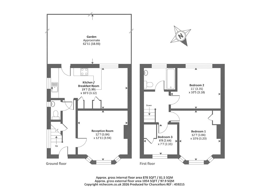 70, Hillary Road, Buckinghamshire floorplan