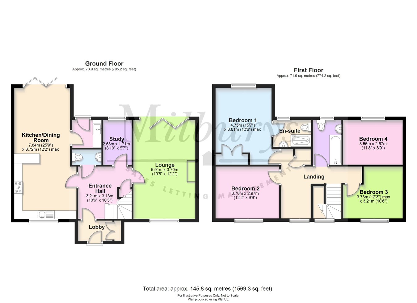 The Old Paddock, Engine Common Lane, Yate floorplan