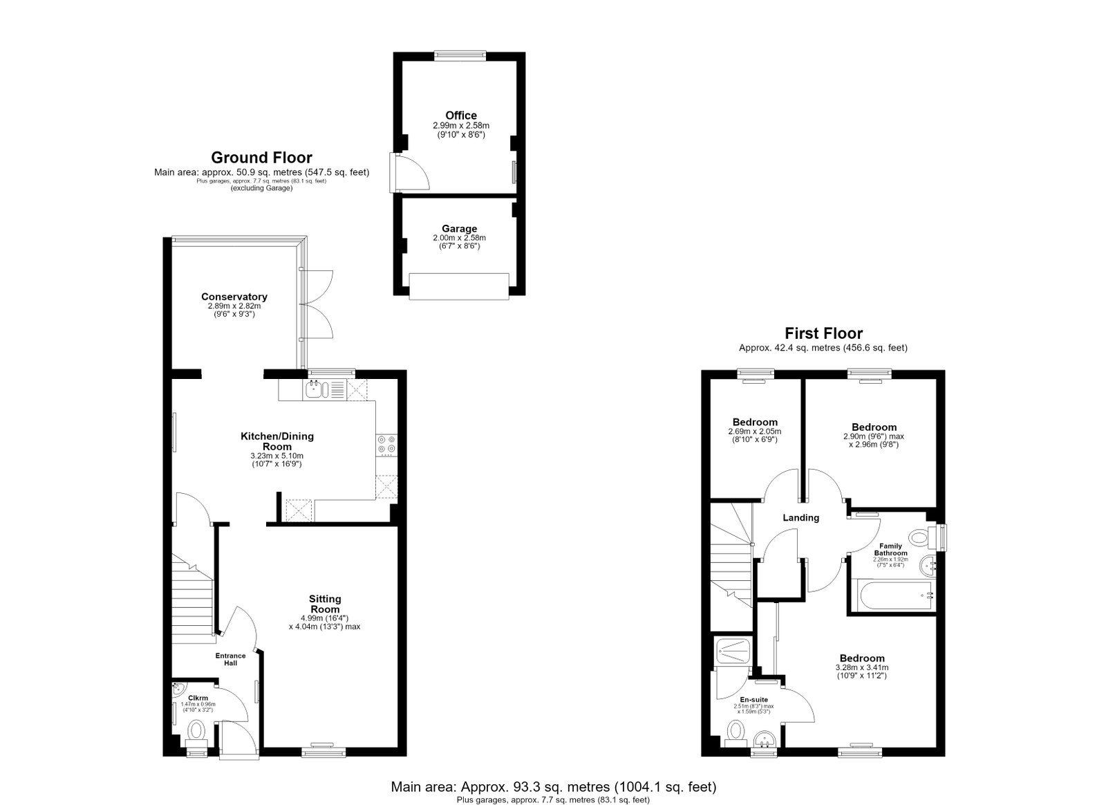 63, Linnet Lane, Melksham floorplan