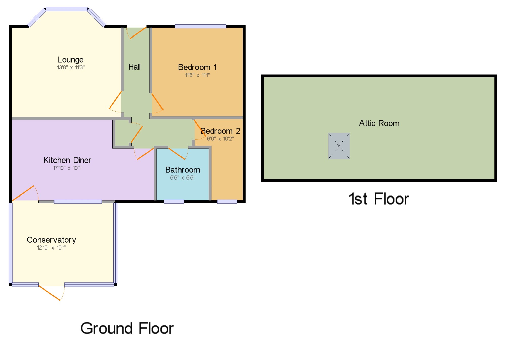 2 Bedrooms Bungalow for sale in Hill Crest Avenue, Cliviger, Burnley, Lancashire BB10