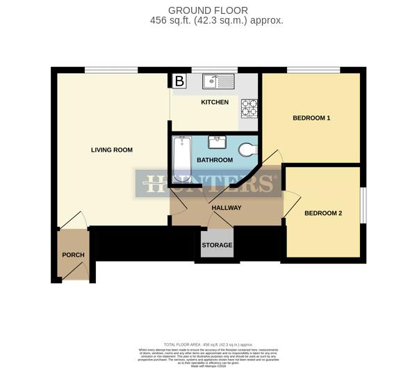 38, Lawnwood Drive, Goldthorpe floorplan